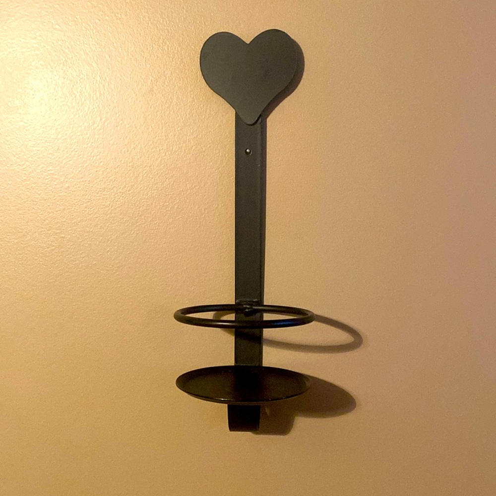 💜 Wrought Iron Hanging Candle Holder